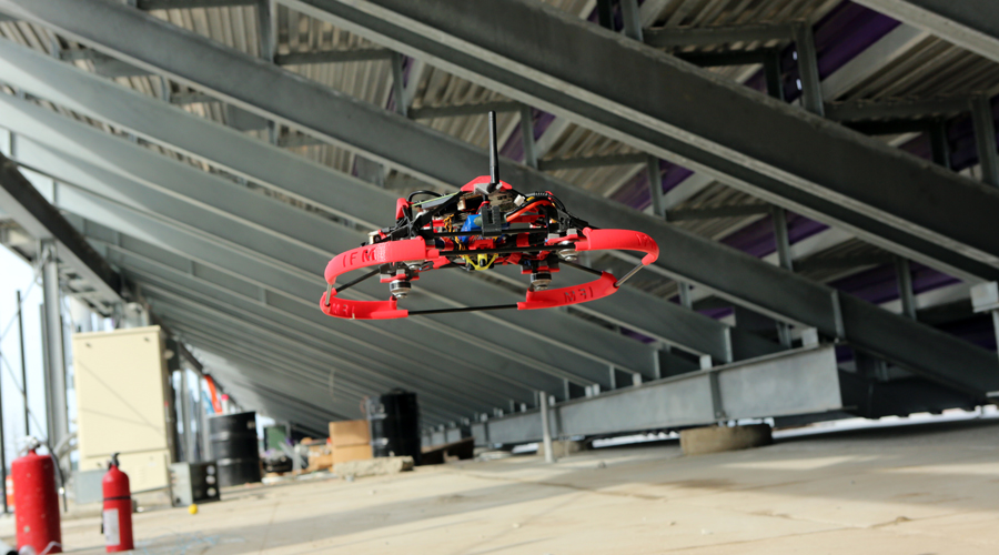 Intelligent Flying Machines automates the tedious process of data capture in indoor spaces.