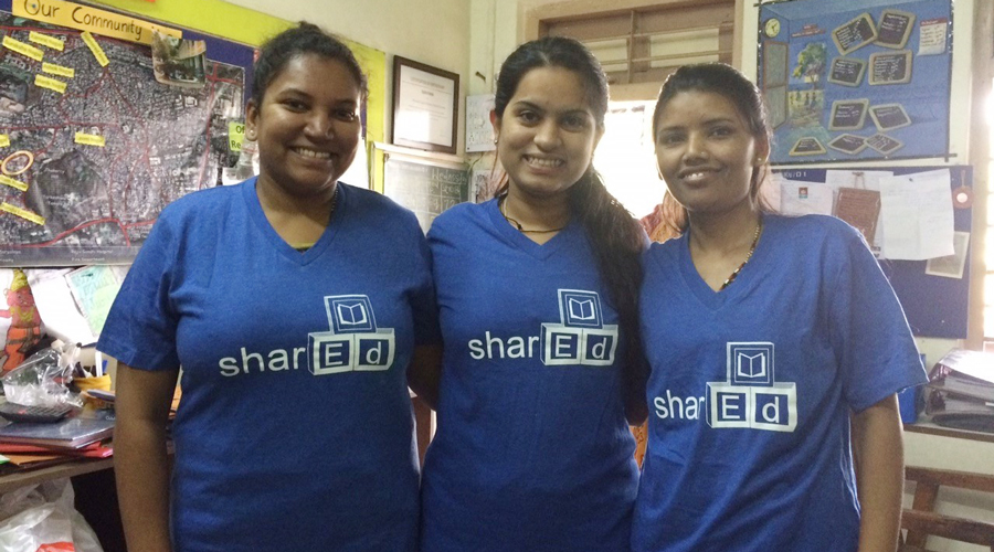 SharEd users in Pune, India.